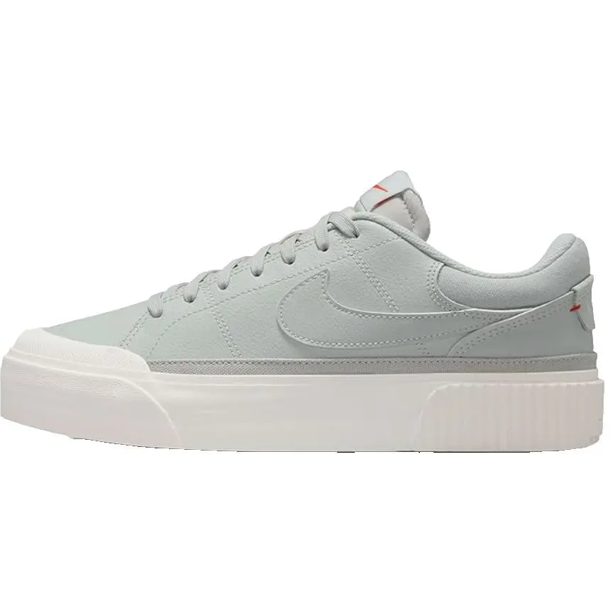 Nike Court Legacy Lift Women`s Shoes Light Silver/feather Sail 8-NEW - Silver