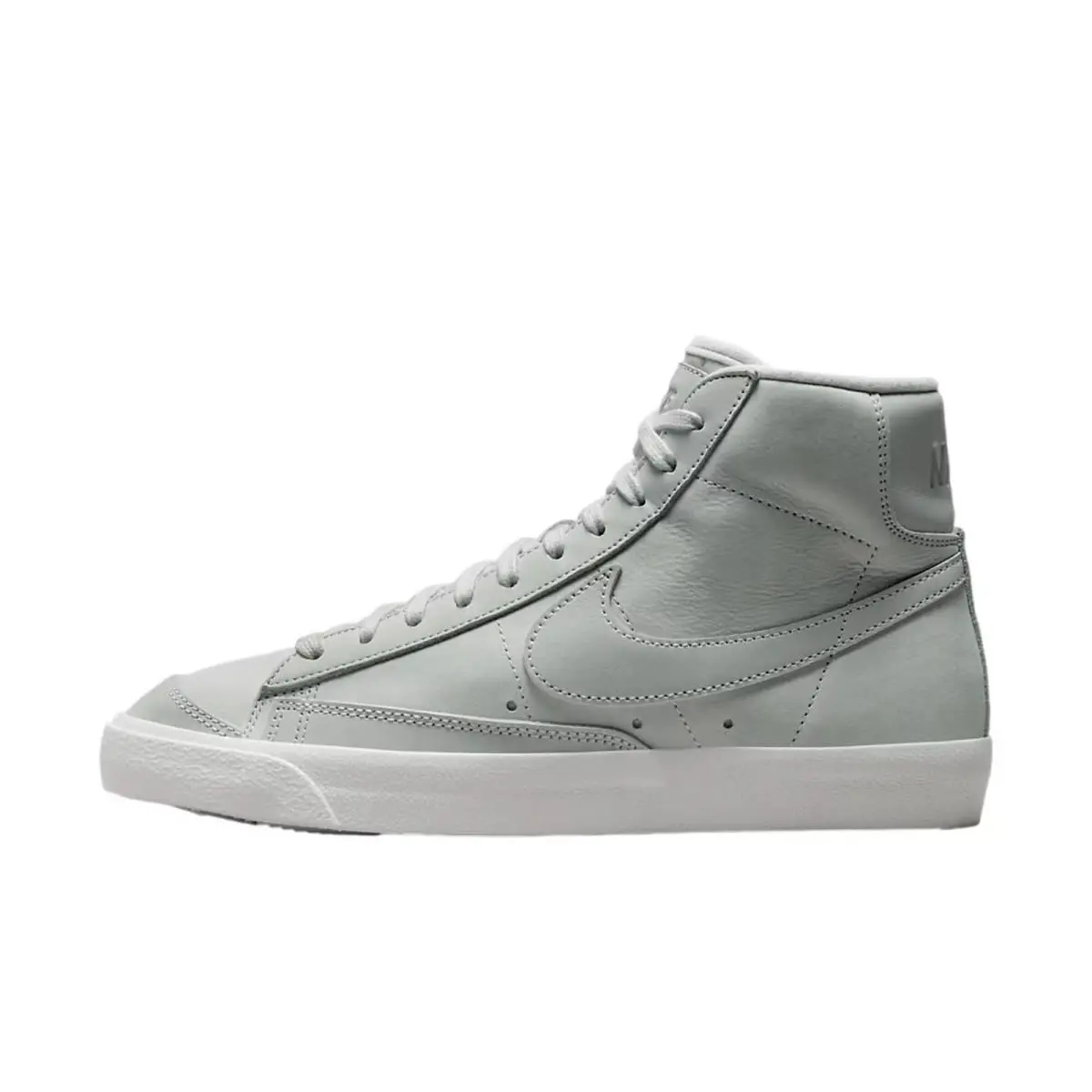Nike Blazer Mid Prm MF Photon Dust / Summit White DQ7572-001 Women`s Size 6 - Multicolor