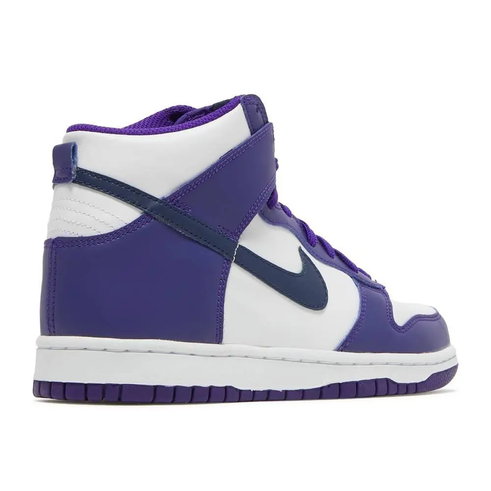 Nike shoes - Nike Dunk HI - Dunk - White/Midnight Navy (UPC: 195866636927) 0