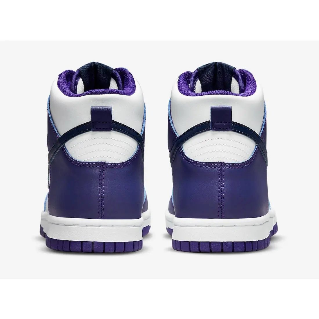 Nike shoes - Nike Dunk HI - Dunk - White/Midnight Navy (UPC: 195866636927) 2