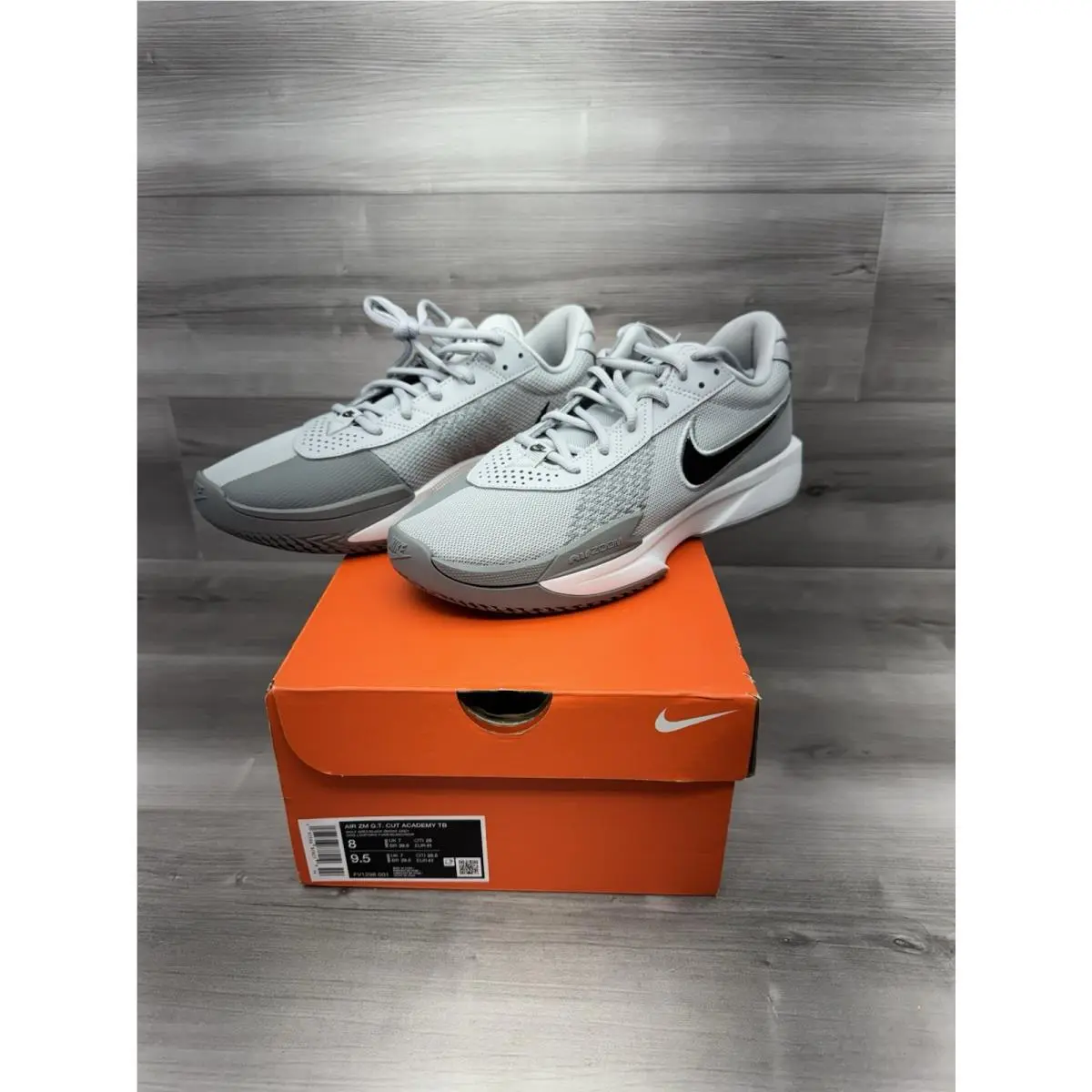 Nike Air Zoom Gt Cut Academy `light Smoke Grey` - FB2599-001 Size 8