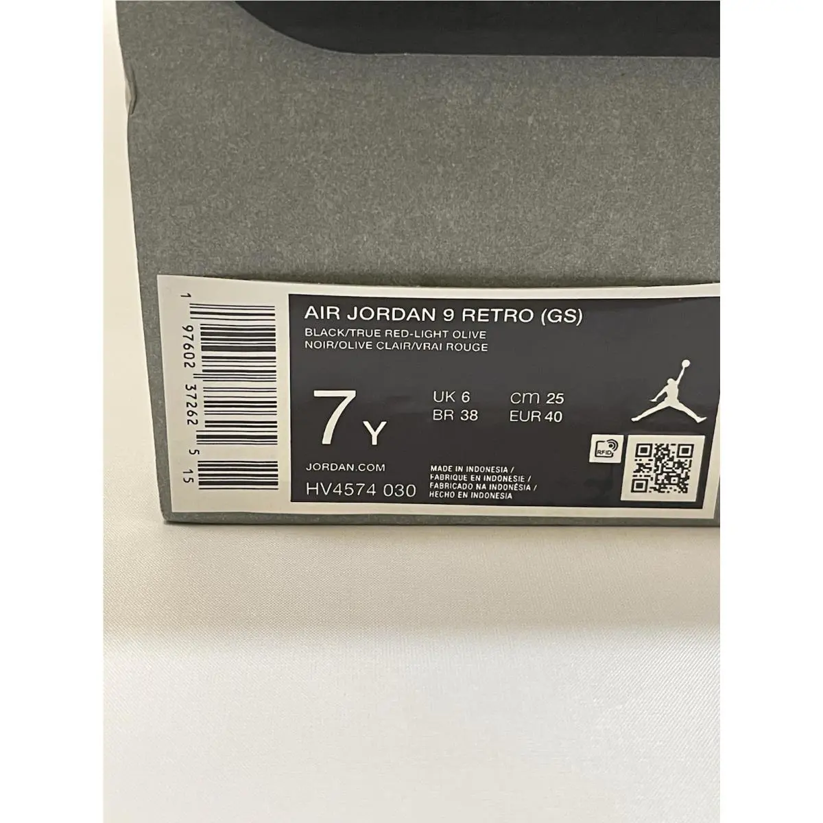 Nike shoes - Air Jordan 9 - Air - Black/True Red Light Olive 9