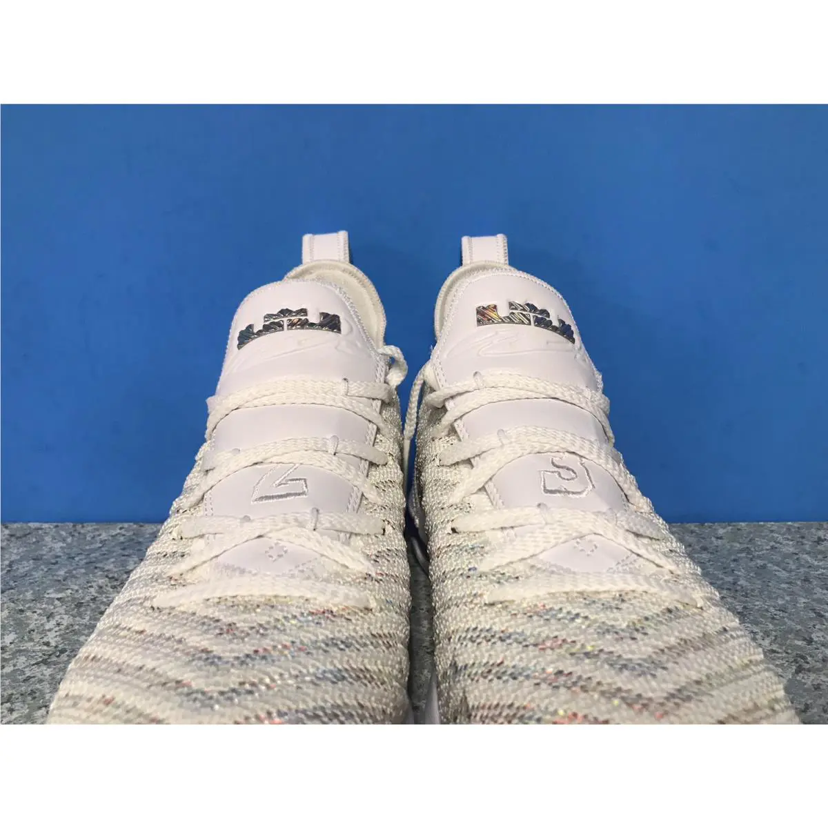 Nike shoes - Nike LeBron XVI - LeBron XVI - White 3