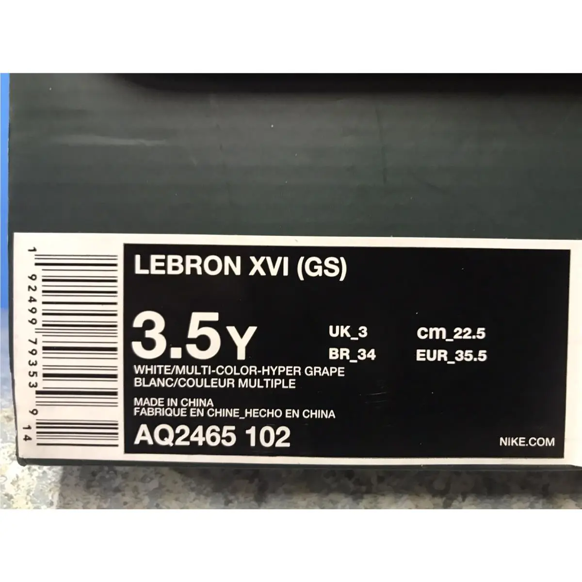 Nike shoes - Nike LeBron XVI - LeBron XVI - White 5