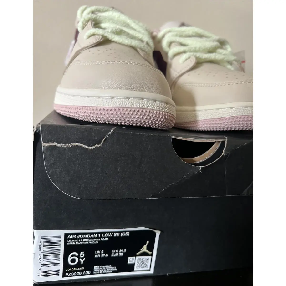 Nike shoes - Air Jordan 1 Low - Air Low - Pink Foam 11