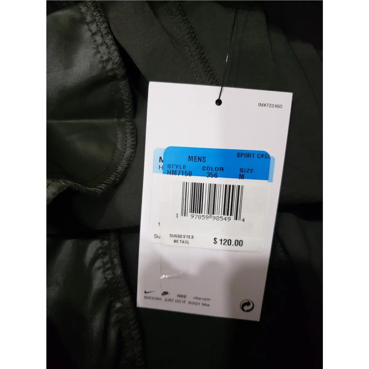 Nike clothing - Nike Tech - Tech - Dark Green (UPC: 197859985494) 6