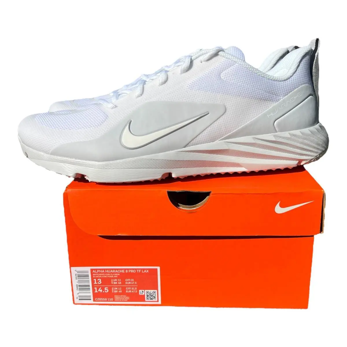 Nike shoes - Nike Alpha Huarache - Alpha Huarache - White 0