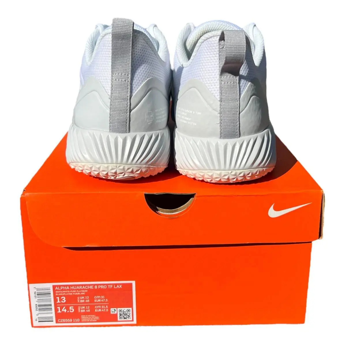 Nike shoes - Nike Alpha Huarache - Alpha Huarache - White 2