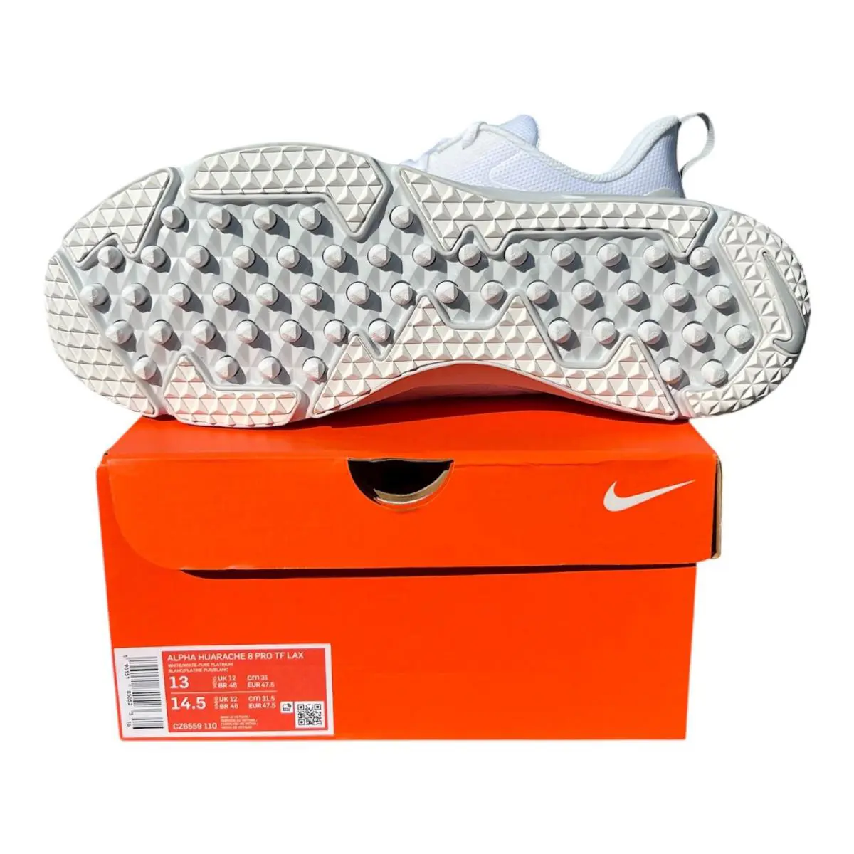 Nike shoes - Nike Alpha Huarache - Alpha Huarache - White 3