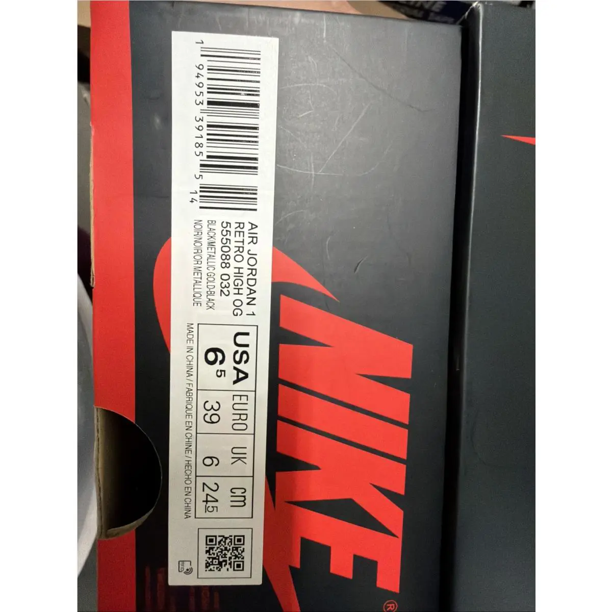 Nike shoes - Air Jordan 1 - Air - 575441-032 - Black 2