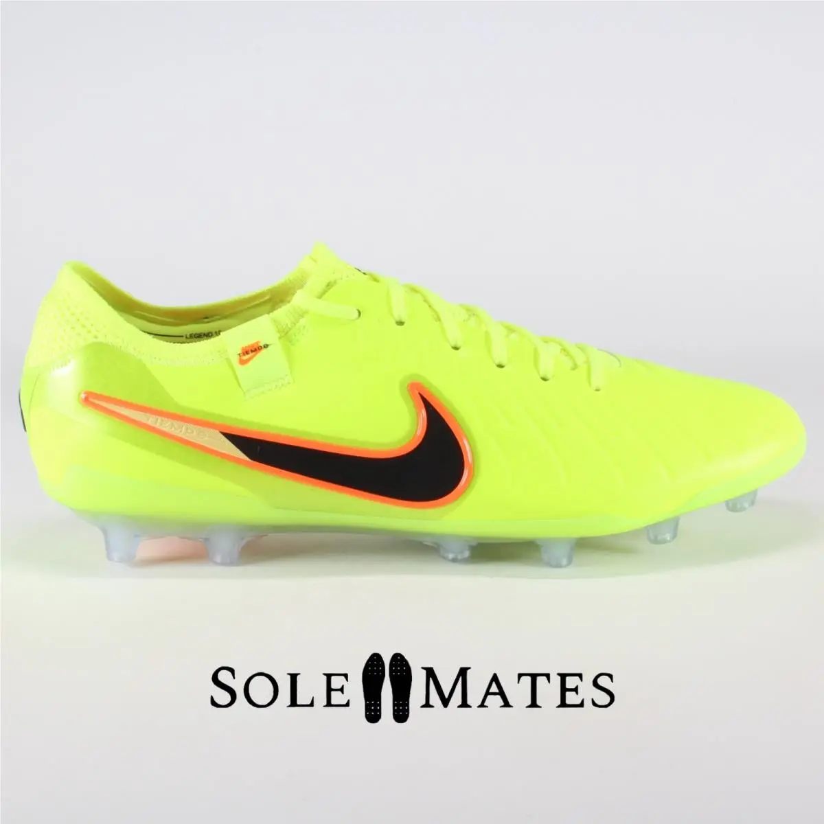 Nike Tiempo Legend 10 Elite Ag-pro `volt Black` DV4330-701 Men`s Size 11 Cleats