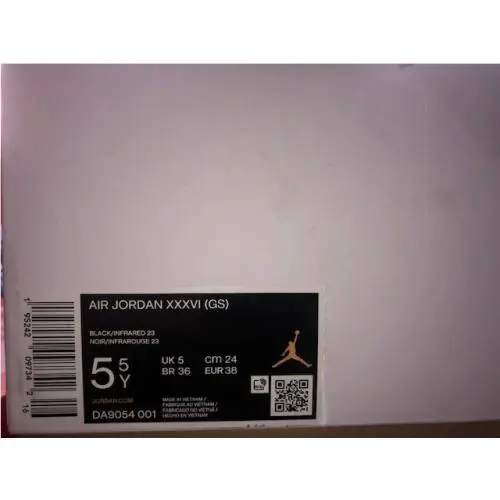 Nike shoes - Air Jordan 36 - Air - Black 2