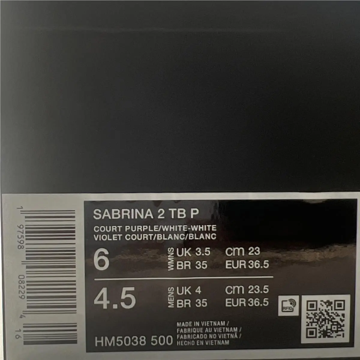 Nike shoes - Nike Sabrina 2 - Sabrina - HM5038-500 - Purple 7
