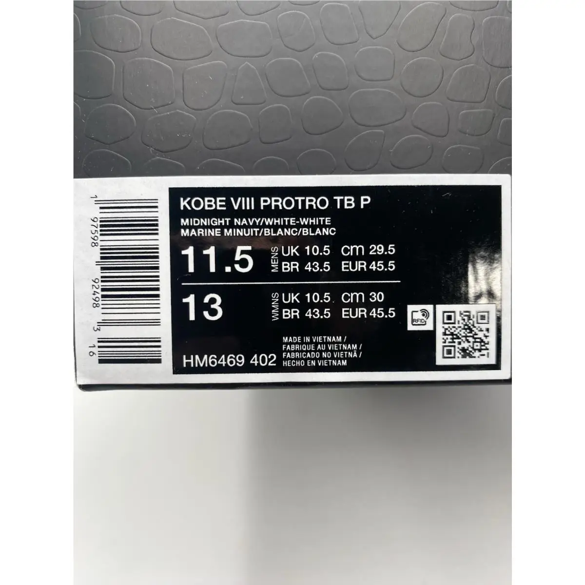 Nike shoes - HM6469402 - HM6469-402 - Midnight Navy/White (UPC: 197598924983) 6