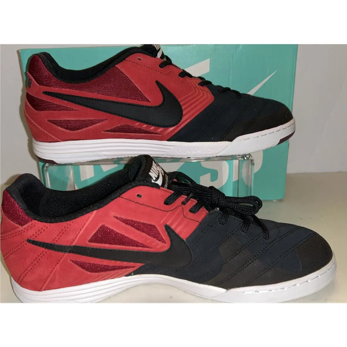 Nike shoes - SB Lunar Gato - Lunar Gato - 616484-601 - Black And Red Colorway 5
