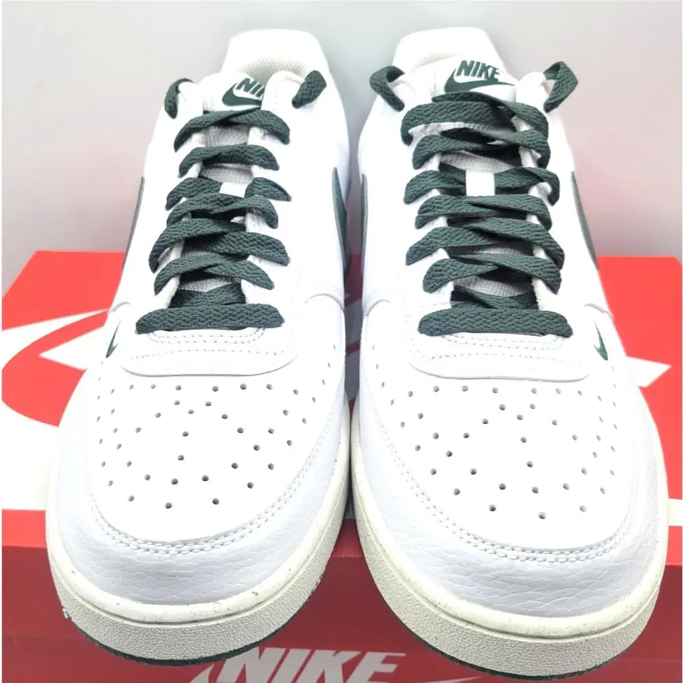 Nike shoes - Nike Court Vision - Court Vision - WHITE GREEN 0