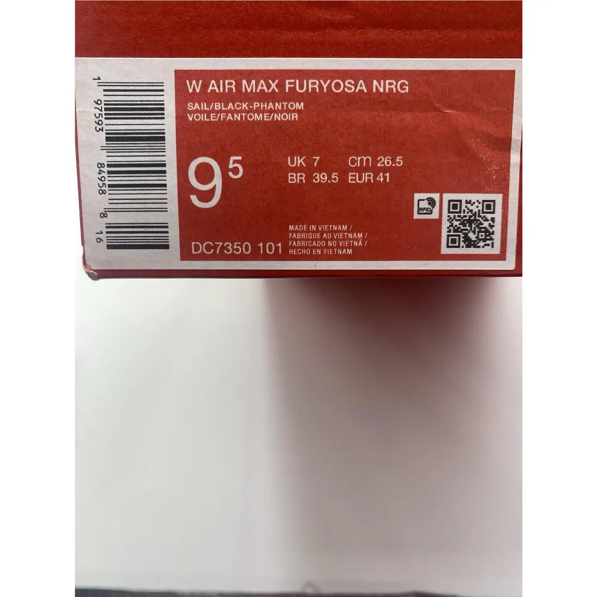 Nike shoes - Nike Air Max Furyosa - Air Max Furyosa - DC7350 101 - Sail/Black-Phantom (UPC: 197593849588) 6