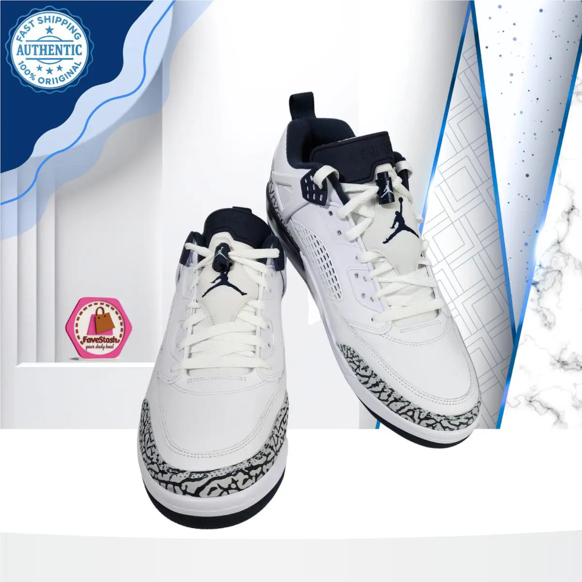 Nike shoes - Air Jordan Spizike - Air Spizike - HQ4365-101 - White 0