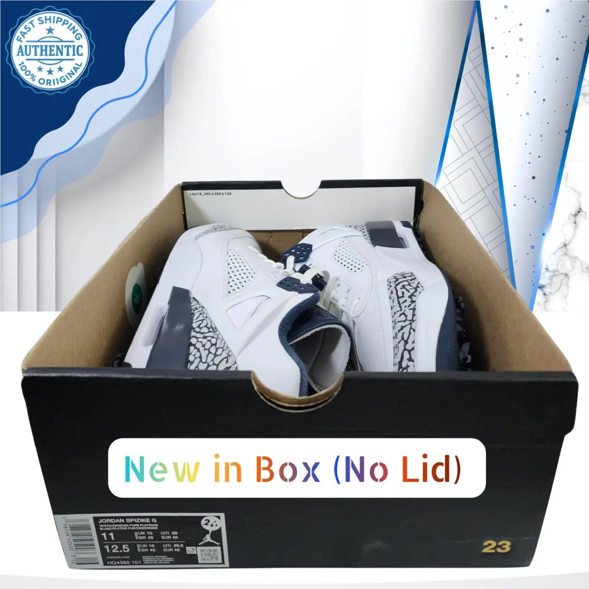 Nike shoes - Air Jordan Spizike - Air Spizike - HQ4365-101 - White 3