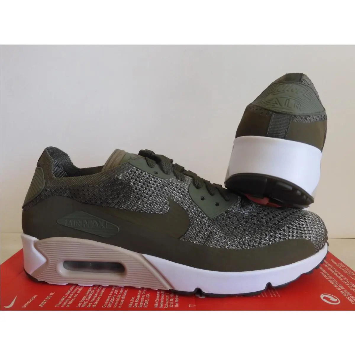 Nike shoes - Nike Air Max 90 Ultra 2.0 Flyknit - 875943 200 - Green (UPC: 884776892287) 1