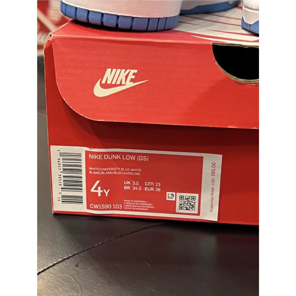 Nike shoes - Nike Dunk Low - Dunk Low - Blue 4