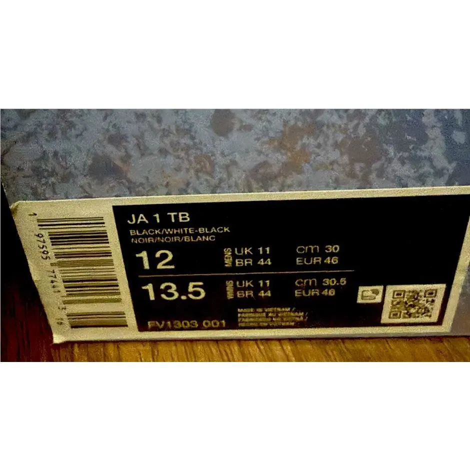 Nike shoes - Nike Ja 1 - FV1303-001 - Black 5