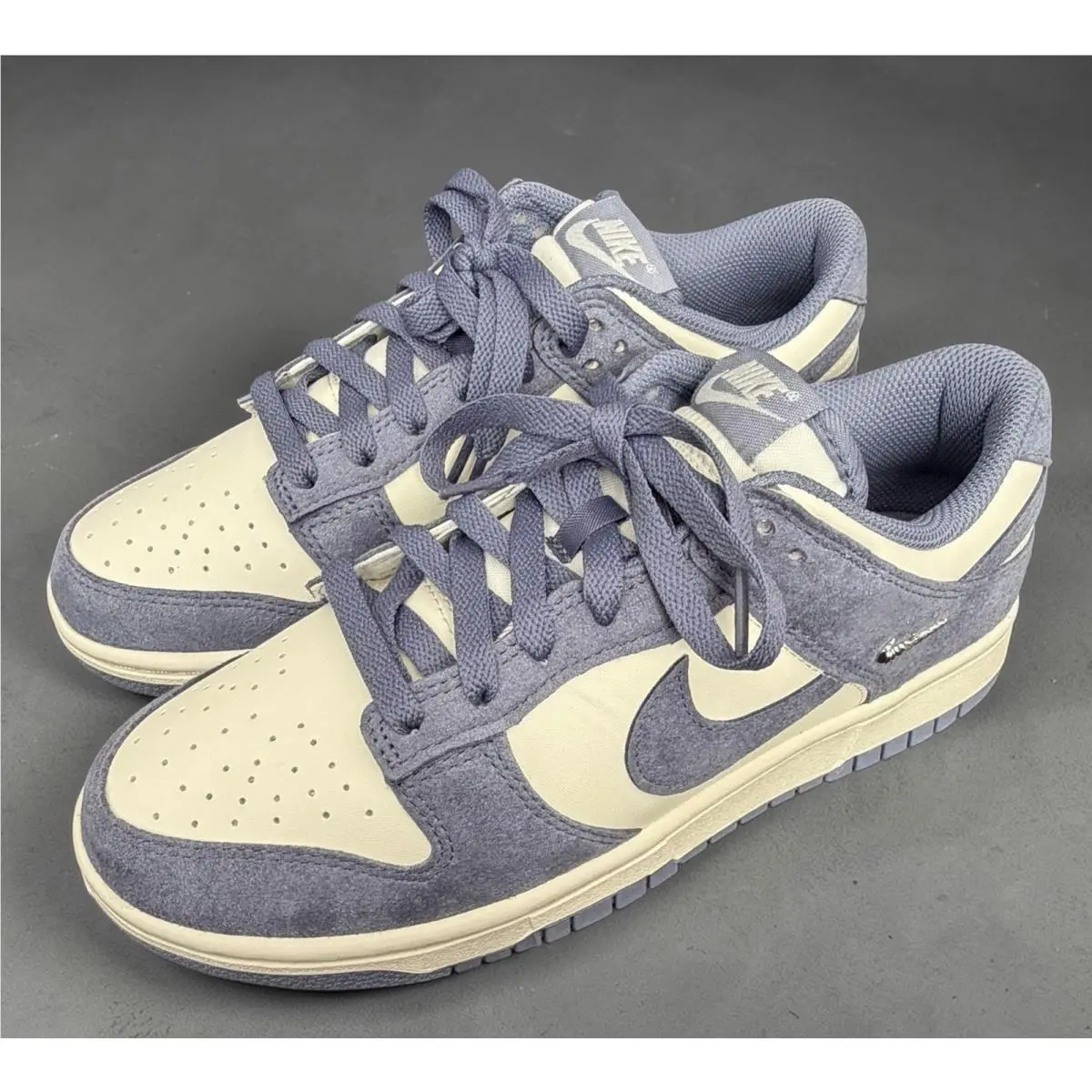 Size 11.5 - Nike Dunk Low Mini Swoosh - World Indigo W