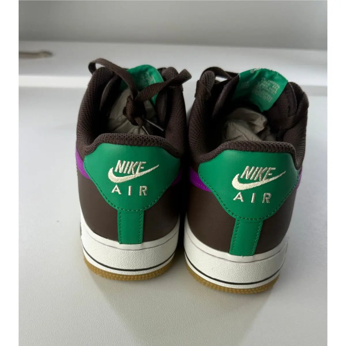 Nike shoes - Nike Air Force 1 - Air Force - Brown 2