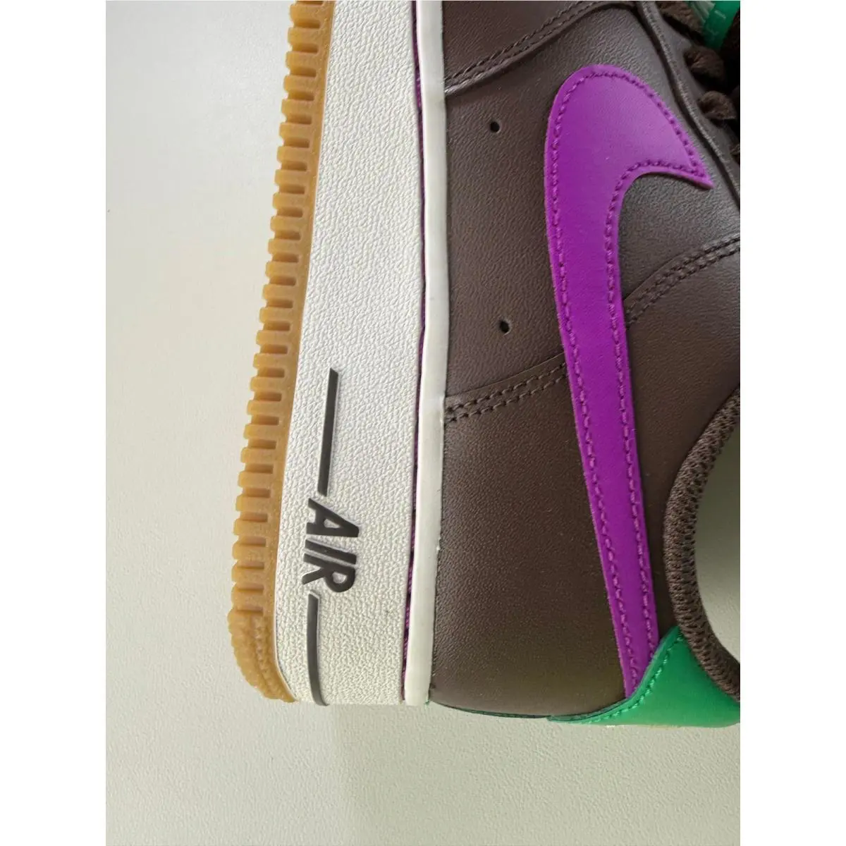 Nike shoes - Nike Air Force 1 - Air Force - Brown 3