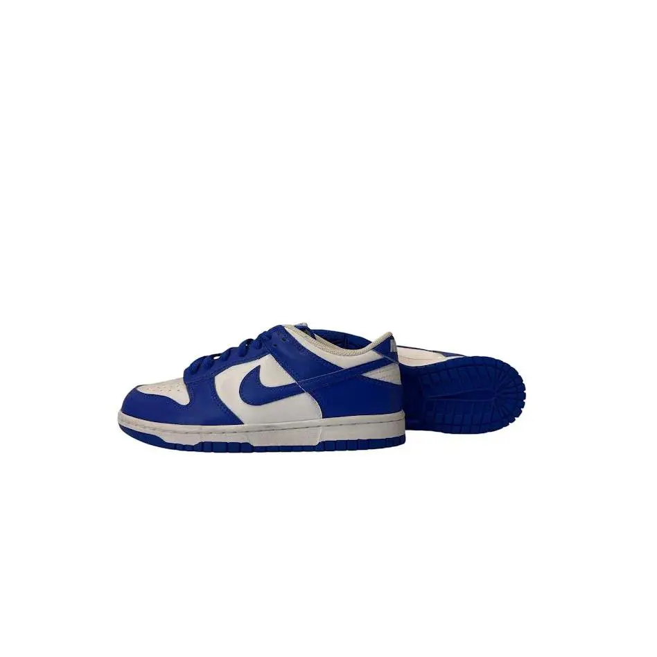 Nike shoes - Nike Youth Dunk Low GS White Hyper Royal Size 5Y FB9109-131 0