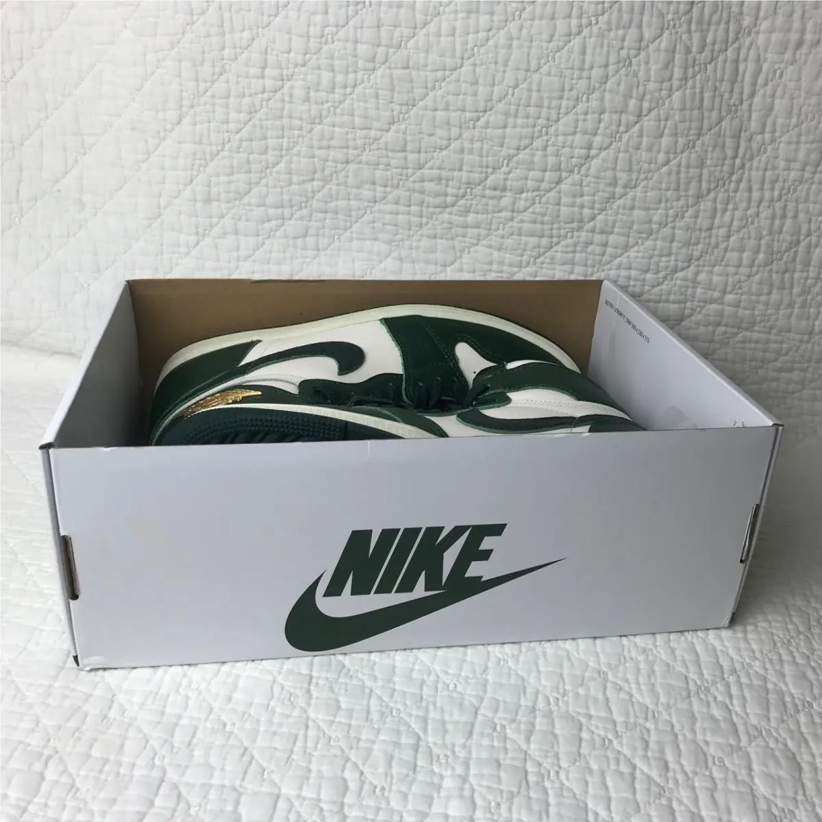 Nike shoes - Nike Air Jordan 1 - Air - FD2596-101 - Pale Ivory/ Pro Green-Fir 9