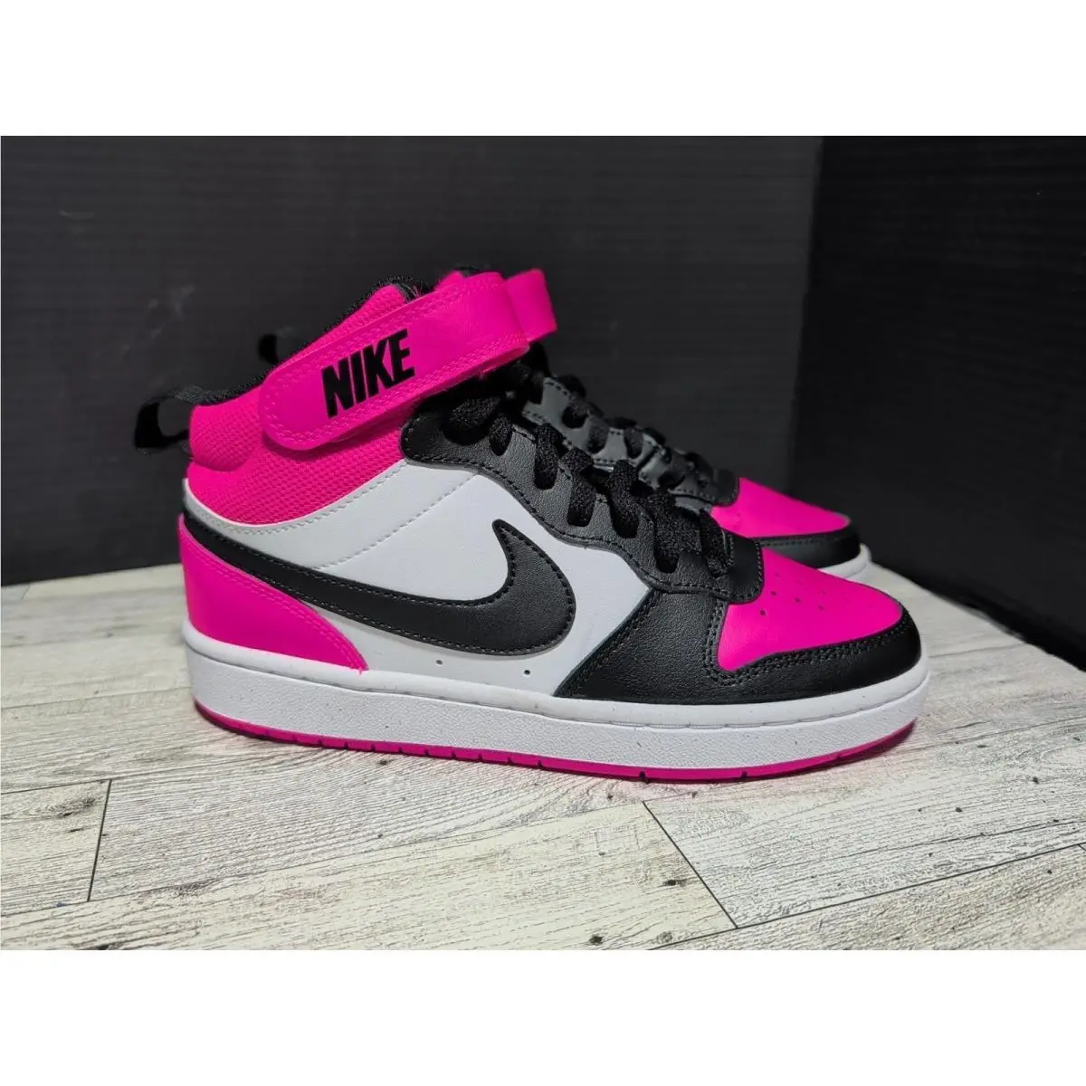 Nike shoes - Court Borough Mid 2 Bg - Hv0933100 - Pink 0