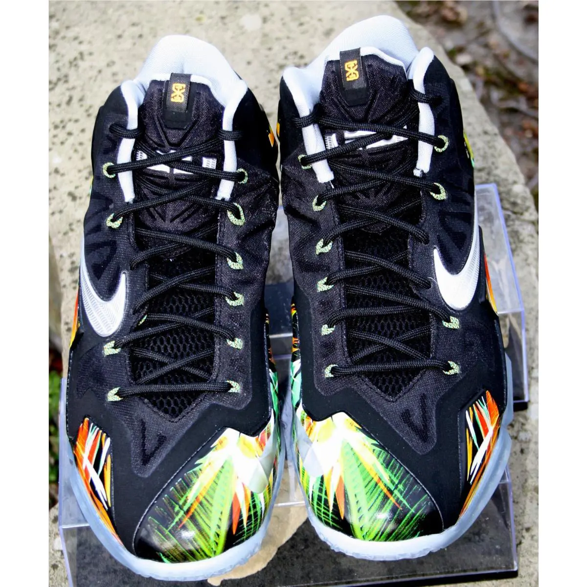 Nike shoes - Nike LeBron 11 - LeBron - 616175-006 - Black/metallic silver/wolf grey/atomic mint (UPC: 091202538521) 0