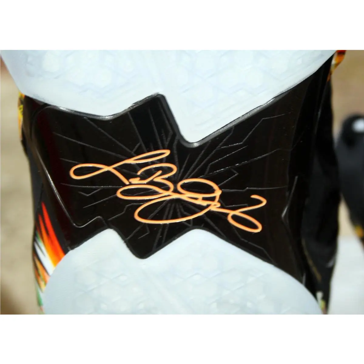 Nike shoes - Nike LeBron 11 - LeBron - 616175-006 - Black/metallic silver/wolf grey/atomic mint (UPC: 091202538521) 5