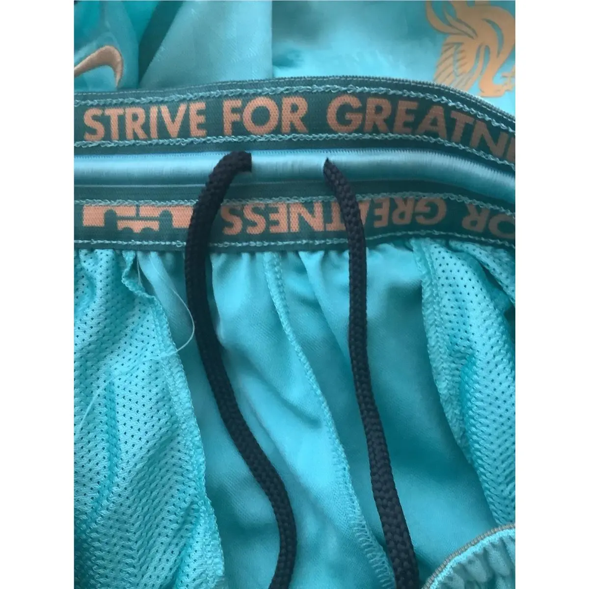 Nike clothing - Nike Dri-Fit - Washed Teal/Truly Gold 9