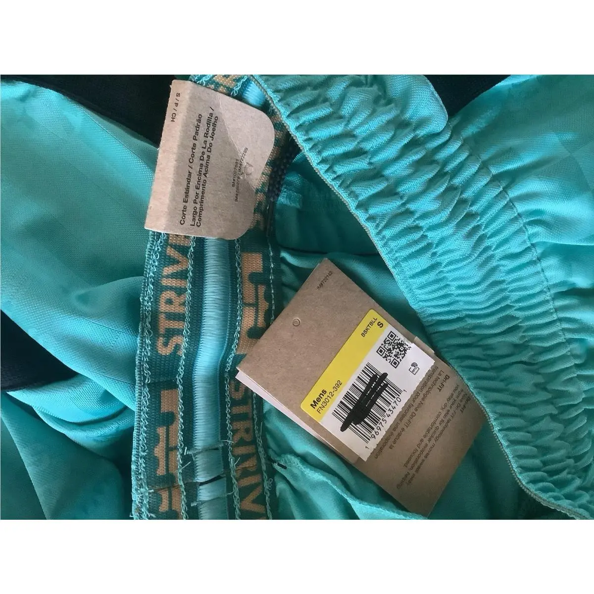 Nike clothing - Nike Dri-Fit - Washed Teal/Truly Gold 10