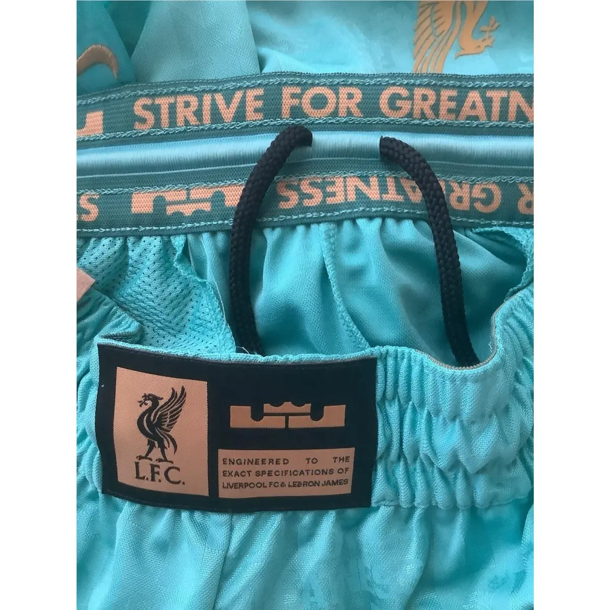 Nike clothing - Nike Dri-Fit - Washed Teal/Truly Gold 7