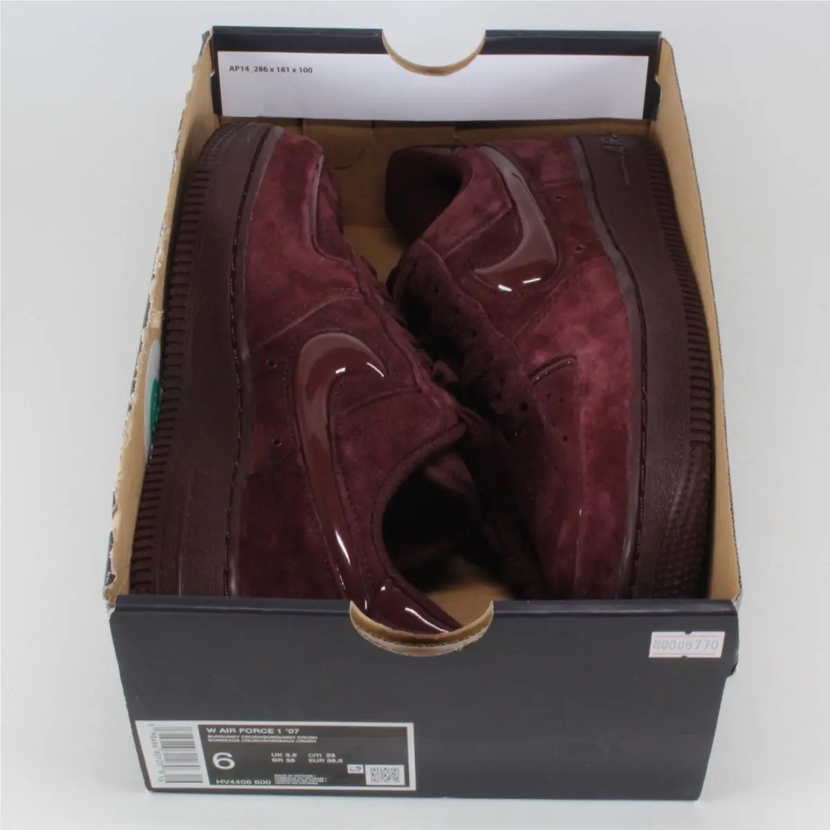 Nike shoes - Nike Air Force 1 - Air Force - HV4406-600 - Red 7