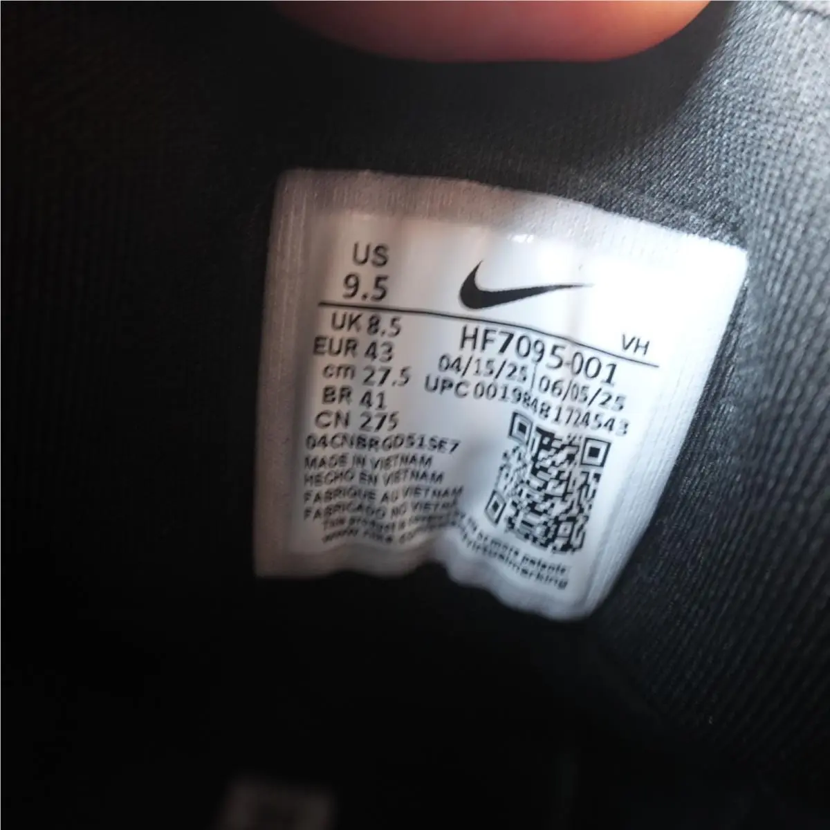 Nike shoes - Nike Manoa - Manoa - HF7095 001 - Black (UPC: 198481724543) 5
