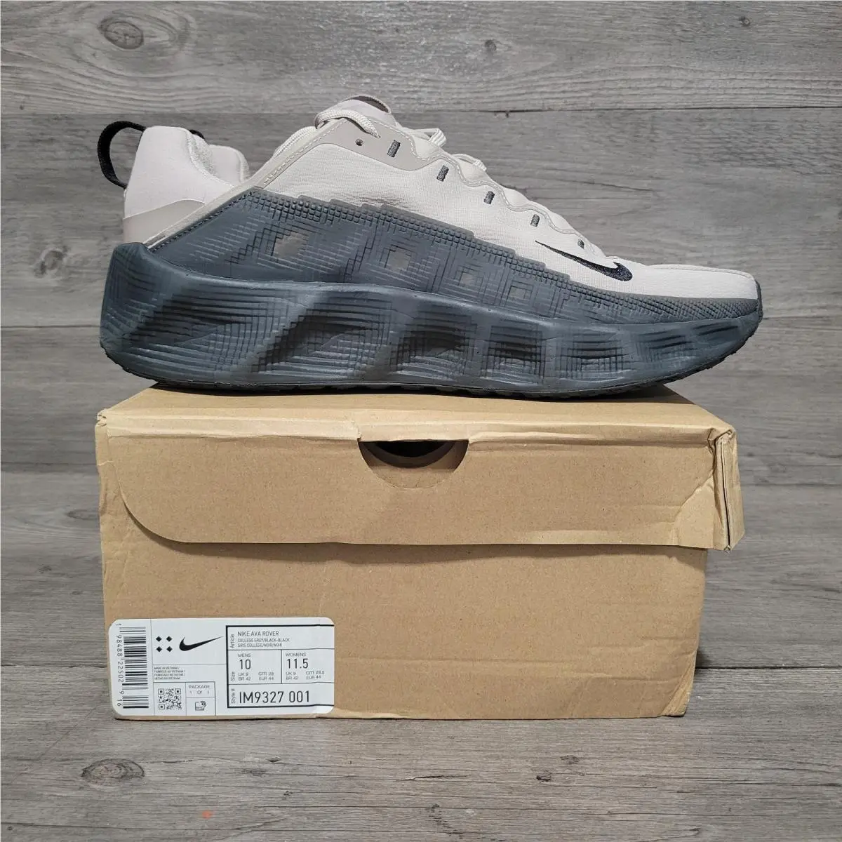 Ava Rover Mens Size 10 College Grey Black IM9327-001 by Nike
