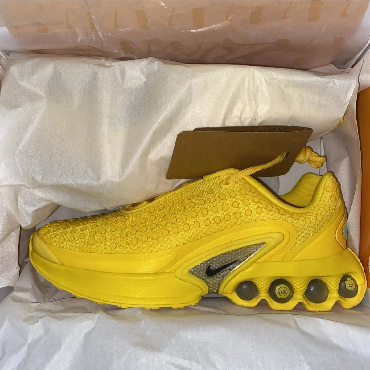 Nike shoes - Nike Air Max DN GS - Yellow (UPC: 198485803572) 5
