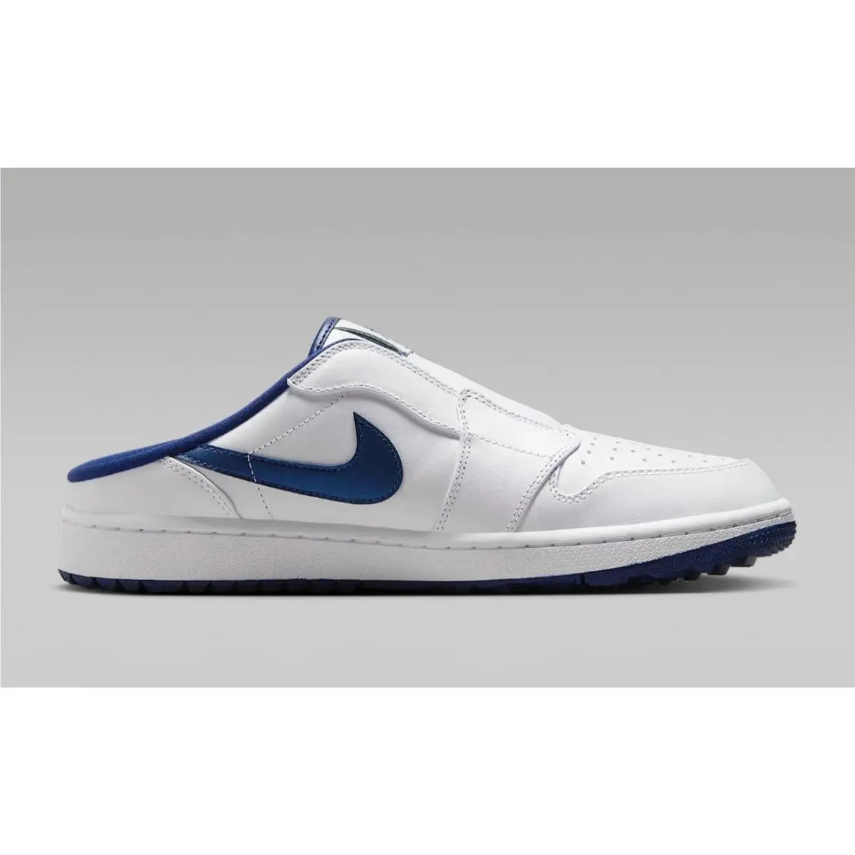 Mens Size 8 -  Air Jordan 1 Mule Golf Shoes White Midnight Navy FJ1214-103 by Nike
