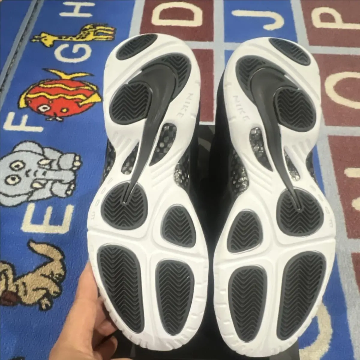 Nike shoes - Foamposite - Foamposite - Black, White 0