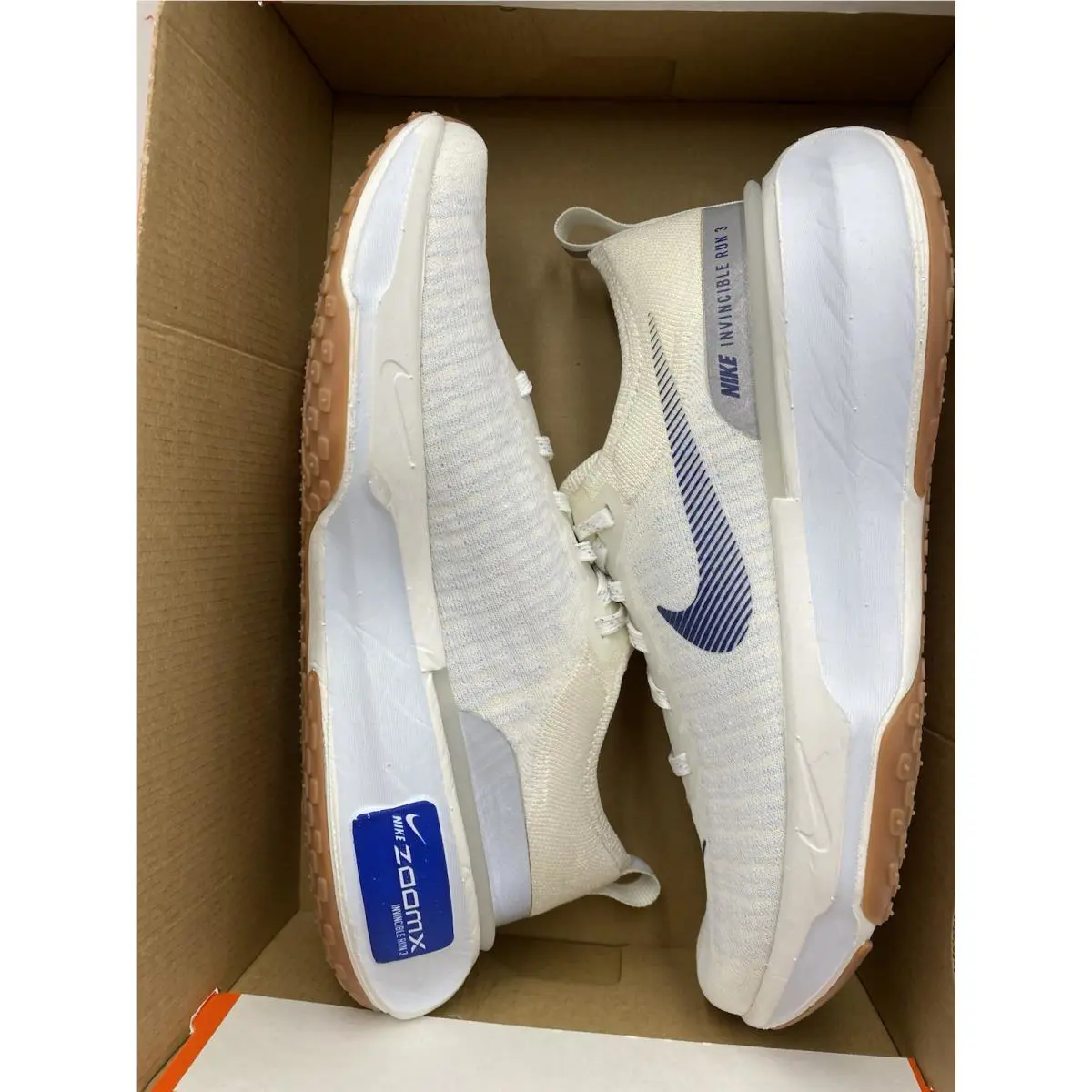 Nike shoes - Nike ZoomX Invincible - ZoomX Invincible - DR2615 107 - White/Blue Void-Blue Tint-Sail (UPC: 197864386439) 7