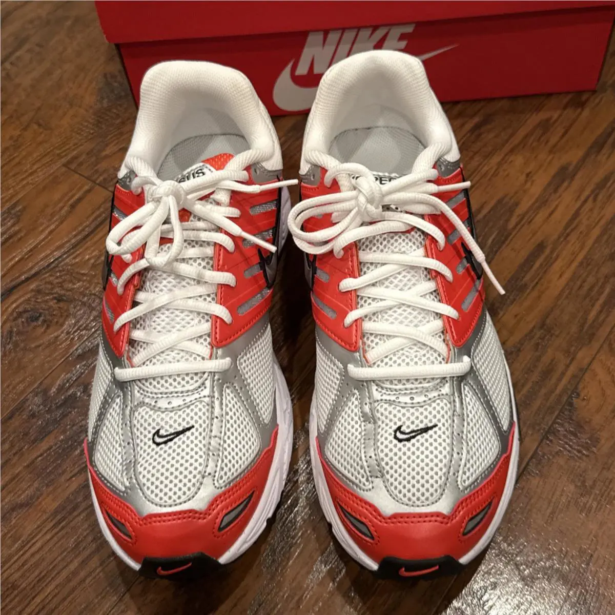 Nike shoes - Nike Air Pegasus - Air Pegasus - HQ3031-600 - Picante Red/Metallic Silver (UPC: 197862760095) 4