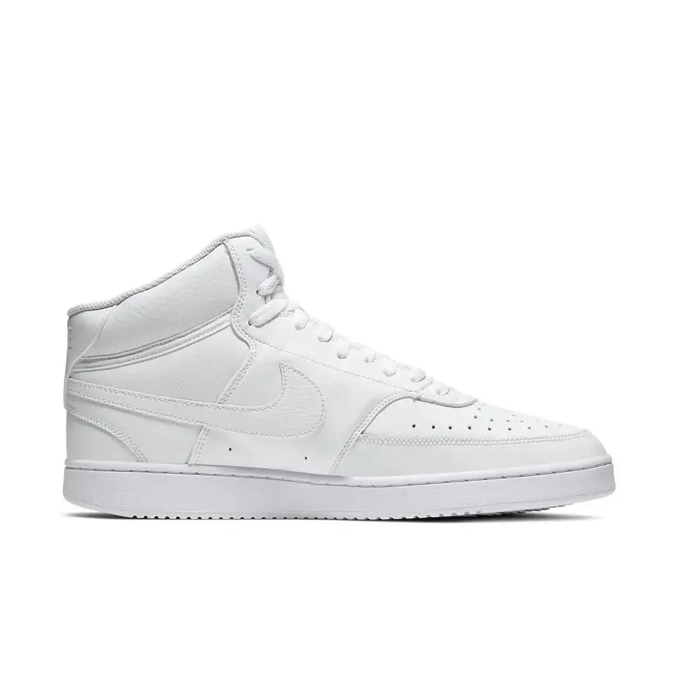 Nike Court Vision Mid Triple White CD5466-10 Men`s 11 - White