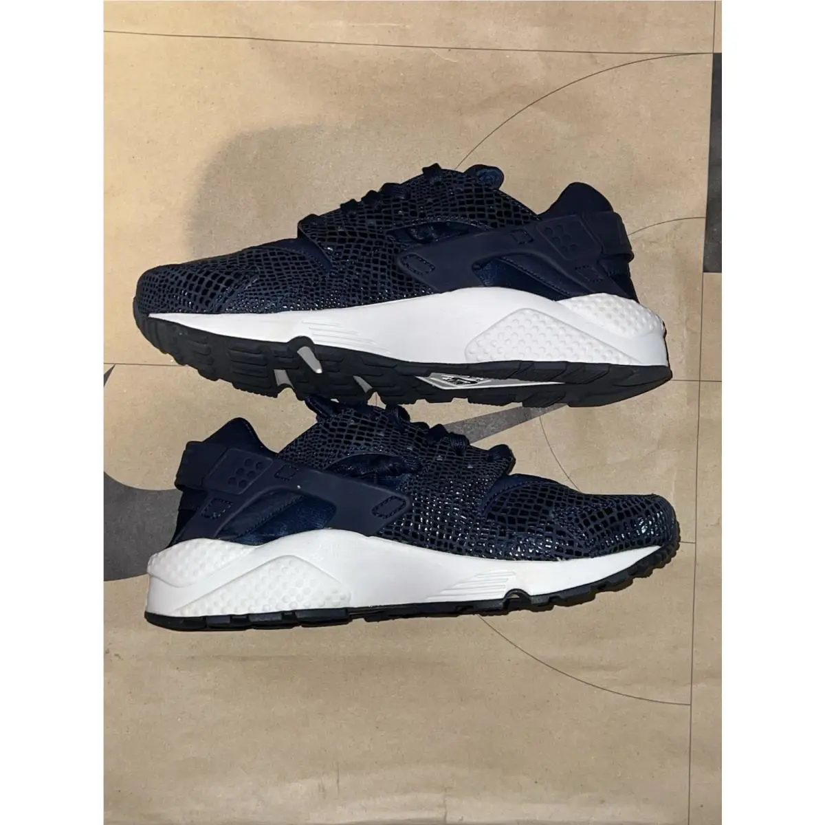 Nike shoes - Nike Air Huarache Run - Air Huarache Run - Blue 3