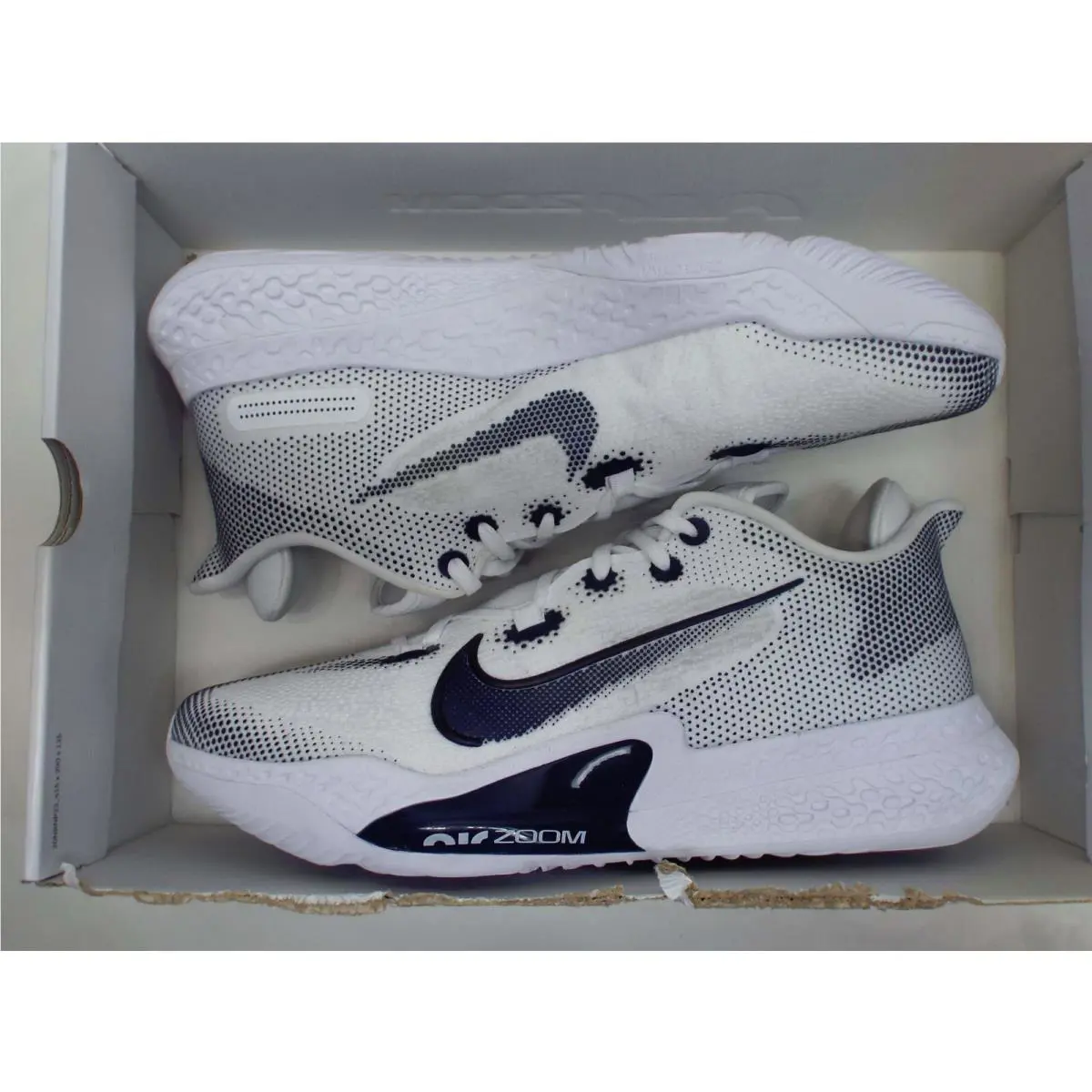 Nike shoes - Air Zoom BB NXT TB Promo - CK5879-105 - College Navy & White 3