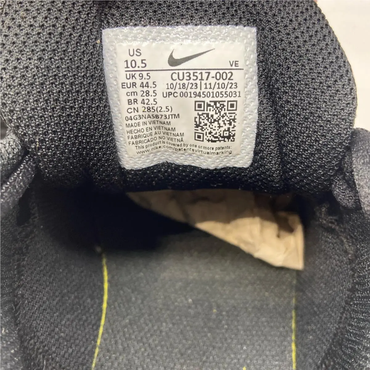 Nike shoes - Nike Run Swift - Run Swift - CU3517-002 - Black 5