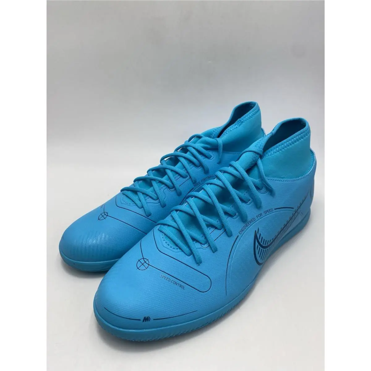 Nike shoes - Nike Superfly 8 - Superfly - DJ2907 484 - Chlroine Blue/Laser Orange (UPC: 195866248465) 2